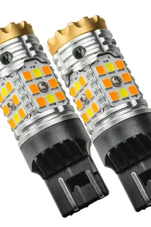 Oracle 7443-CK LED Switchback High Output Can-Bus LED Bulbs - Amber/White Switchback Latest