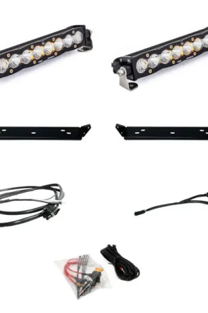 Baja Designs 2021+ Ford Raptor S8 Behind Grill Kit -10in. Clear D/C Special Discount