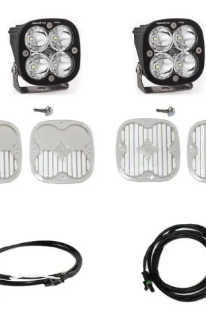 Reduced Price Baja Designs 2021+ Ford Bronco A Piller Light Kit Squadron Pro Spot w/Upfitter