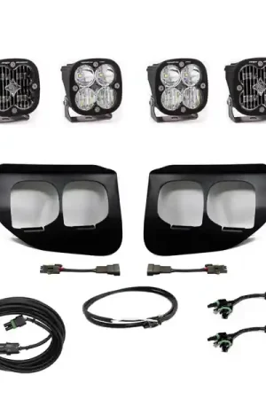 Baja Designs Ford Super Duty (20-On) Fog Lights Dual FPK SAE/Pro DC Baja Designs w/Upfitter Crafted