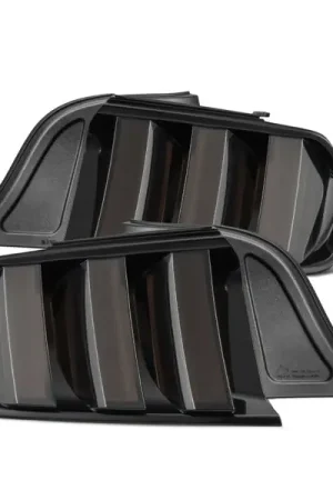 AlphaRex 15-23 Ford Mustang NOVA-Series Prismatic LED Tail Lights Alpha-Black Luxury