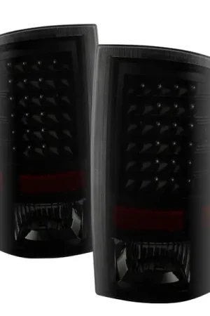 Seasonal Sale xTune Dodge Ram 1500 09-14 LED Tail Lights Incandescent Model Only Black Smoke ALT-JH-DR09-LED-BKSM