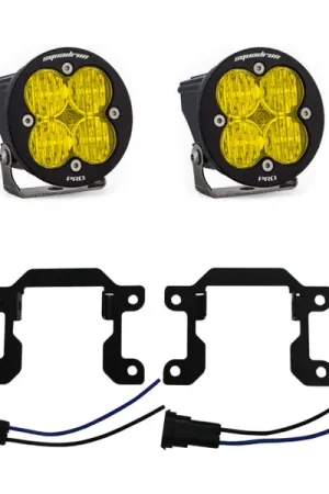 Baja Designs 2019+ Ram 2500/3500 Big Horn Sports Fog Pocket Kit W/C - Amber Deal