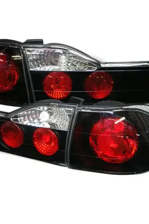 Spyder Honda Accord 01-02 4Dr Euro Style Tail Lights Black ALT-YD-HA01-4D-BK Limited Time