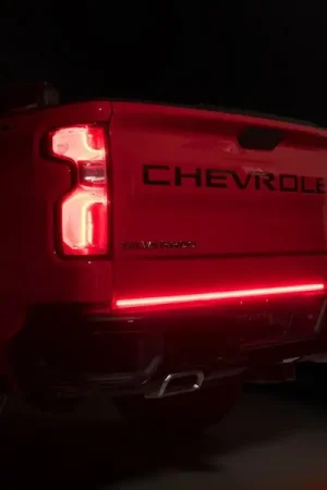 Putco 2019+ Silverado/Sierra 60in Red Light Blade Direct Fit Kit Red In Demand