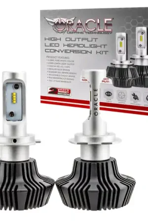 Oracle H7 4000 Lumen LED Headlight Bulbs (Pair) - 6000K In Demand