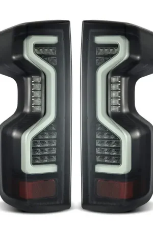 AlphaRex 19-23 Chevrolet Silverado 1500/2500HD/3500HD PRO-Series LED Tail Lights Jet Black Wholesale