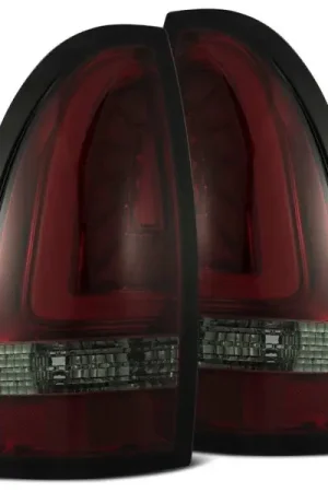 AlphaRex 05-15 Toyota Tacoma PRO-Series LED Tail Lights Red Smoke Express Delivery