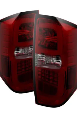 Spyder Toyota Tundra 2014-2016 Light Bar LED Tail Lights Red Smoke ALT-YD-TTU14-LED-RS Sale
