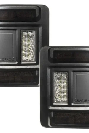 Today Only Oracle 2018+ Jeep Wrangler Rubicon/Sport LED Flush Mount Tail Light - Tinted