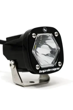 Baja Designs S1 Spot LED Light w/ Mounting Bracket Single Secure Checkout