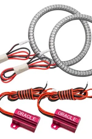 Oracle Jeep Wrangler JL/Gladiator JT LED Surface Mount Fog Light Halo Kit - Amber Holiday Sale