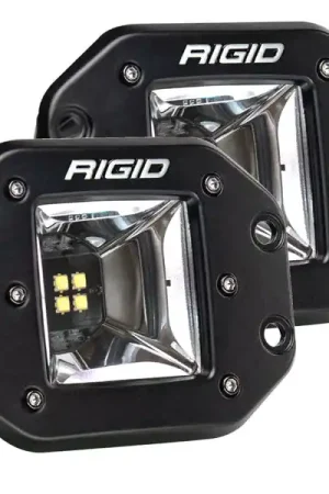 Rigid Industries Radiance+ Scene RGBW Flush Mount - Pair Certified