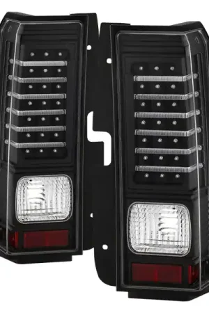 xTune Hummer H3 06-09 ( Non H3T ) LED Tail Lights Black ALT-ON-HH306-LED-BK Grab Now