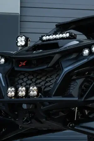 Baja Designs Can-Am Maverick R Clear 10in S8 Shock Tower Kit Buy Direct