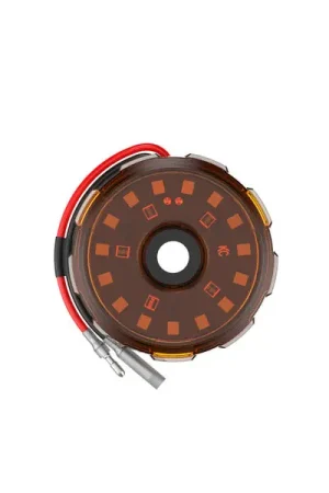 KC HiLiTES Cyclone V2 2.2in. LED Accessory Light 5w Flood Beam (Single) - Amber Lens Top Pick