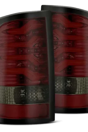 Money Back Guarantee AlphaRex 09-18 Dodge Ram 1500 PRO-Series LED Tail Lights Red Smoke