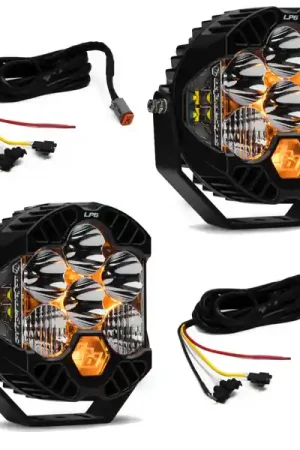 Low Price Baja Designs Jeep JL/JT Rubicon Steel Bumper LED Light Kit LP6 w/Upfitter