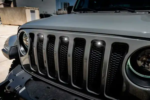 Oracle Pre-Runner Style LED Grille Kit for Jeep Wrangler JL - White Genuine