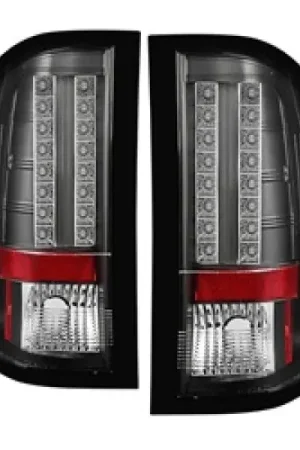 Spyder Chevy Silverado 07-13 LED Tail Lights Blk ALT-YD-CS07-LED-BK Trusted Brand