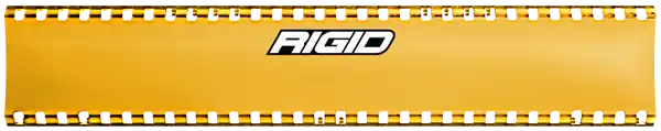 While Supplies Last Rigid Industries 10in SR-Series Light Cover - Yellow - Trim 10in.