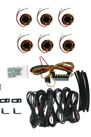 KC HiLiTES Cyclone V2 LED - Rock Light - 6-Light System - Amber - 5W Flood Beam Buy Direct