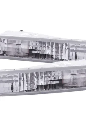 ANZO 1997-2001 Honda Prelude Euro Parking Lights Chrome Limited Time