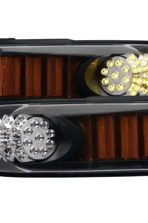 ANZO 2007-2013 Toyota Fj Cruiser LED Parking Lights Black w/ Amber Reflector Save Now