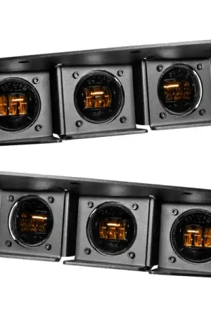 Top Pick Oracle High 21-22 Ford Bronco Triple LED Fog Light kit for Steel Bumper