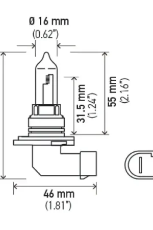 Grab Now Hella HB3 9005 12V 100W Xenon White XB Bulb (Pair)