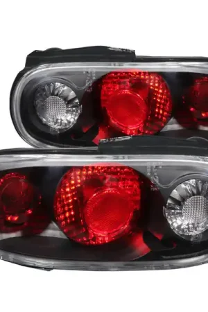 ANZO 1990-1997 Mazda Miata Taillights Black Free Delivery