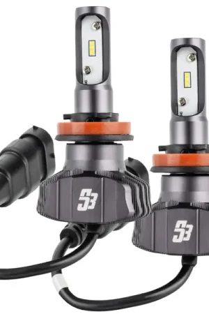 Oracle H11 - S3 LED Headlight Bulb Conversion Kit - 6000K Time-Limited