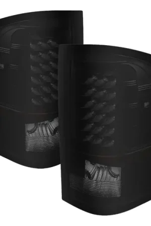 xTune Chevy Silverado 07-13 LED Tail Lights Black Smoke ALT-JH-CS07-LED-BKSM Low Price