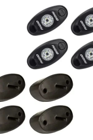 Reduced Price Rigid Industries Rock Light Kit- Amber (4 lights)