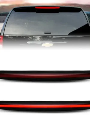 Get Yours ANZO 2007-2014 Chevrolet Suburban 1500 LED 3rd Brake Light Black Housing Smoke Lens w/ Spoiler 1pc