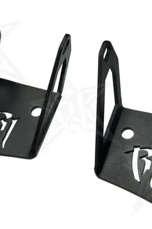 Best Price Rigid Industries Jeep JK - A-Pillar Mount Kit - Mounts set of Dually/D2