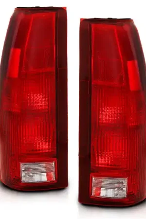 Exclusive Offer ANZO 1988-1999 Chevy C1500 Taillight Red/Clear Lens (OE Replacement)