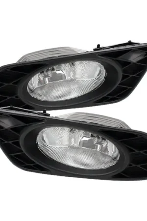 Certified Spyder Honda Odyssey 08-10 OEM Fog Lights W/Switch Clear FL-CL-HODY08-C