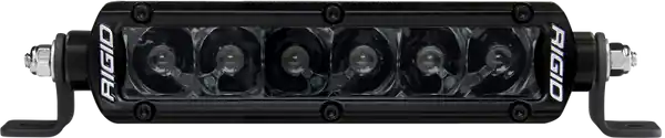Money Back Guarantee Rigid Industries 6in SR Series Spot - Midnight Edition