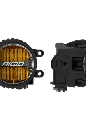 Rigid Industries 2014+ Toyota Tundra & 4Runner / 2016+ Tacoma 360-Series PRO SAE Fog Kit - Yellow Premium