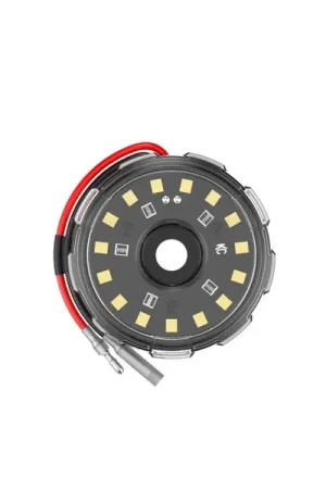 Money Back Guarantee KC HiLiTES Cyclone V2 2.2in. LED Accessory Light 5w Flood Beam (Single) - Clear Lens