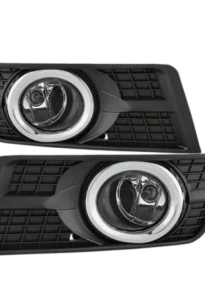 Spyder Cadillac SRX 2010-2015 OEM Style Fog Lights W/Universal Switch Clear FL-CASRX10-C Limited Offer