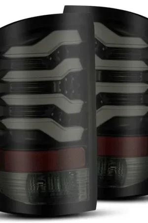 Limited Time AlphaRex 14-18 GMC Sierra 1500 PRO-Series LED Tail Lights Jet Black