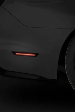 Raxiom 15-22 Ford Mustang Axial Series LED Side Marker Lights Rear (Smoked) Deal