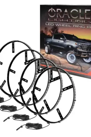 Oracle LED Illuminated Wheel Rings - White Editor’s Pick