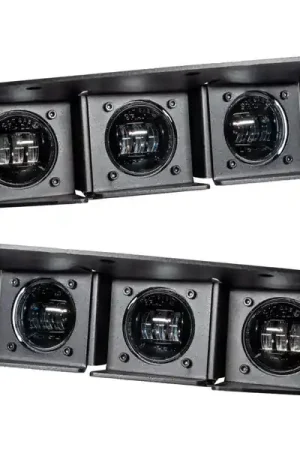 ORACLE Lighting 21-22 Ford Bronco Triple LED Fog Light Kit for Steel Bumper - White Fast Shipping