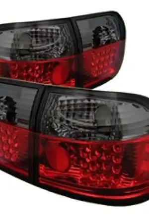 Spyder Honda Civic 96-98 4Dr LED Tail Lights Red Smoke ALT-YD-HC96-4D-LED-RS Budget