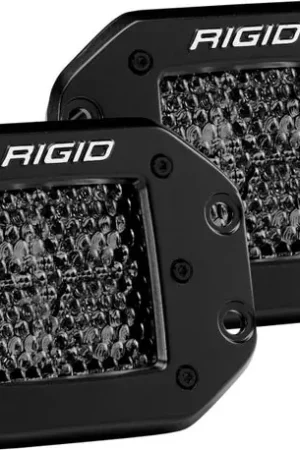 Rigid Industries D Series PRO Midnight Edition - Spot - Diffused - Pair Time-Limited