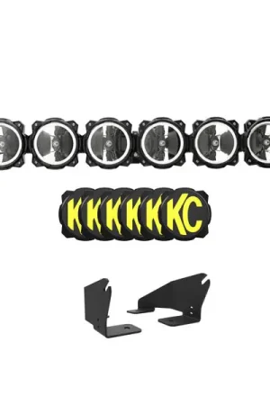 Fresh Stock KC HiLiTES 2022+ Polaris RZR Pro XP 39in. Pro6 Gravity LED 6-Light 120w Combo Beam