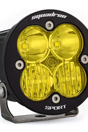 Limited Edition Baja Designs Squadron R Sport Driving/Combo Pattern LED Light Pod - Amber